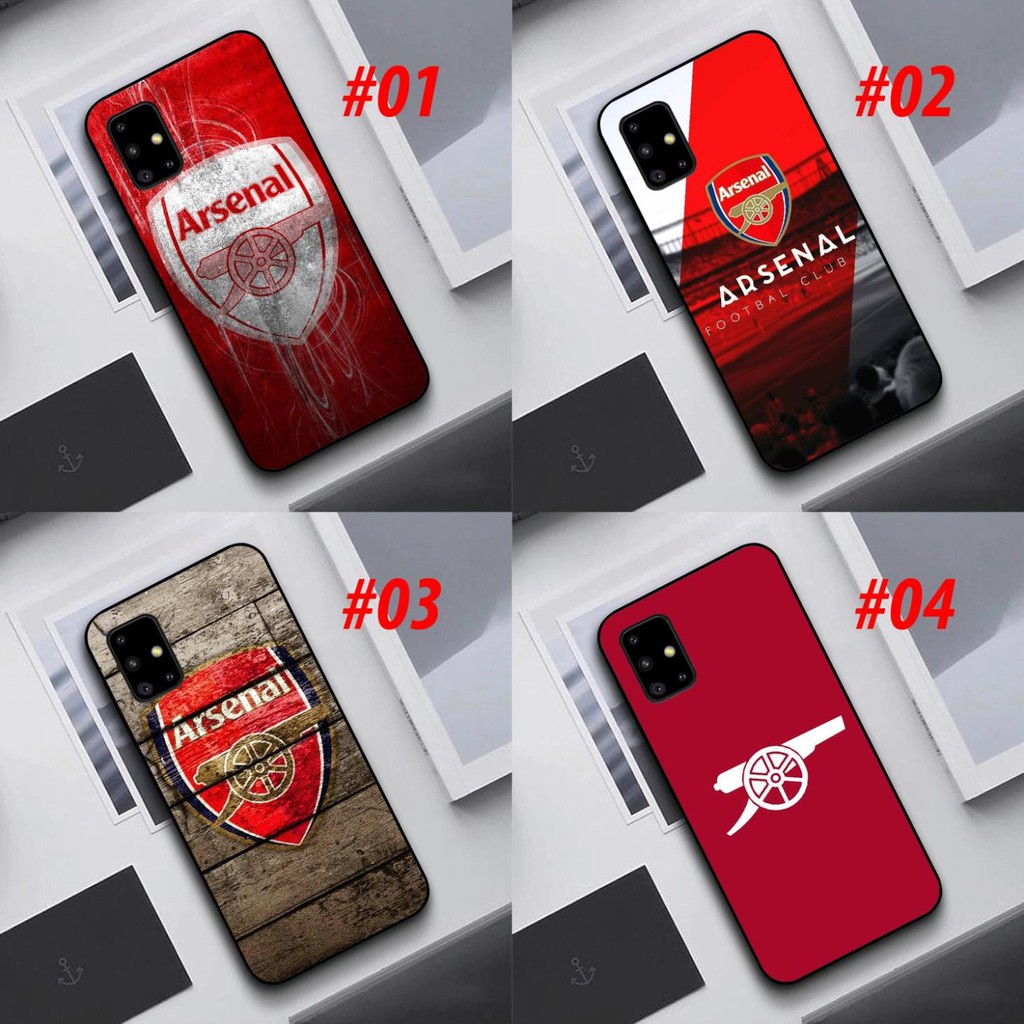 Ốp Lưng iPhone 5 5s 5SE 6 6s 6plus 7 8 7Plus 8Plus X Xs Xr XsMax 11 11Pro 11Promax 12 Promax In Hình CLB ARSENAL