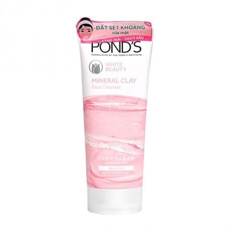 Sữa rửa mặt Pond's đất sét khoáng tuýp nhỏ 40g xịn ^