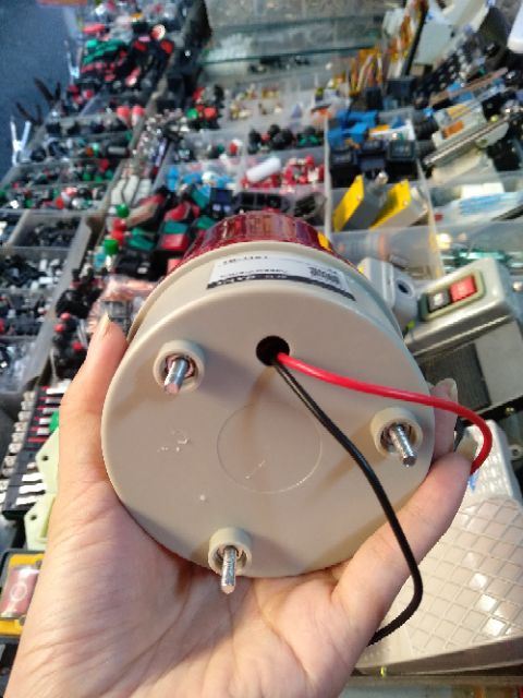 Đèn xoay cảnh báo mã TB-1101điện  220v và 24v