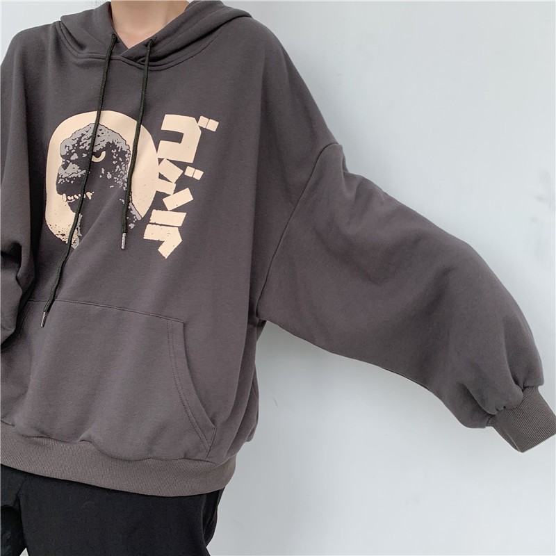 Áo Hoodie Unisex Chất Nỉ Bông Dáng Rộng Ulzzang Cho Nữ - Liti shop