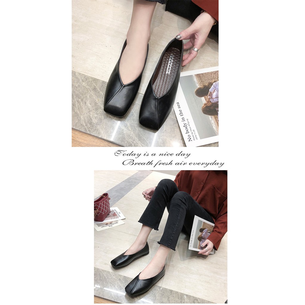 Giày Lười Da Phong Cách Retro Dành Cho Nữ | BigBuy360 - bigbuy360.vn