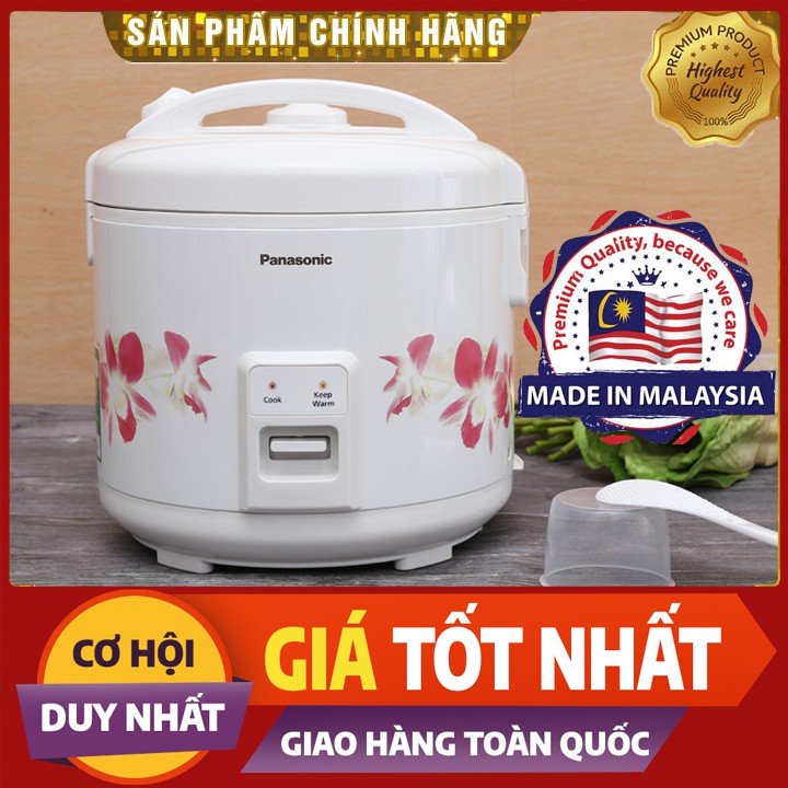 Nồi cơm điện Panasonic SR-MVN187HRA-1,8 lít[Hàng chính hãng 100%]