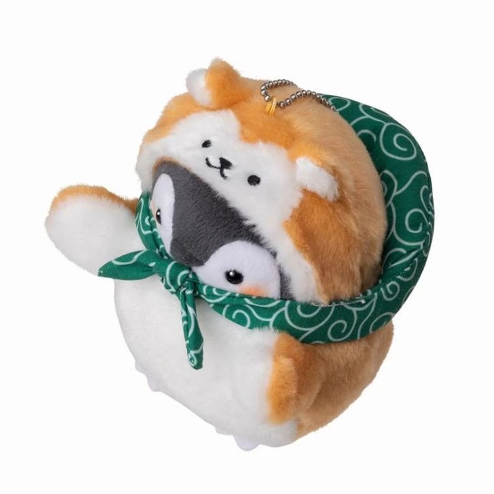 Móc Khóa Hình Chim Cánh Cụt Nhồi Bông 8cm Dễ Thương