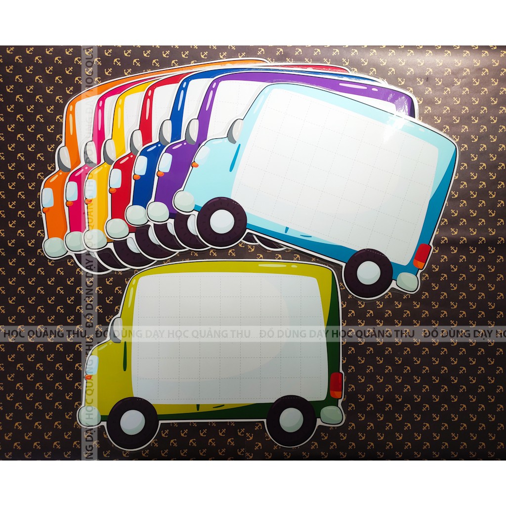 Bảng phụ hình ô tô