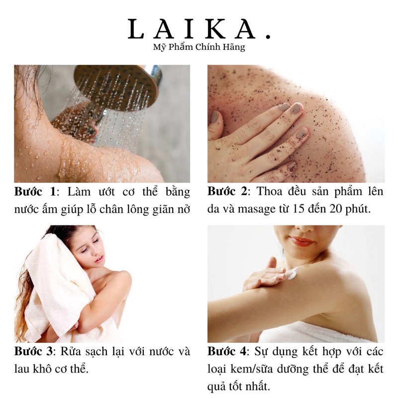 Muối tắm sữa bò tẩy tế bào chết A Bonne Spa Milk Salt trắng da 350g LAIKA chính hãng