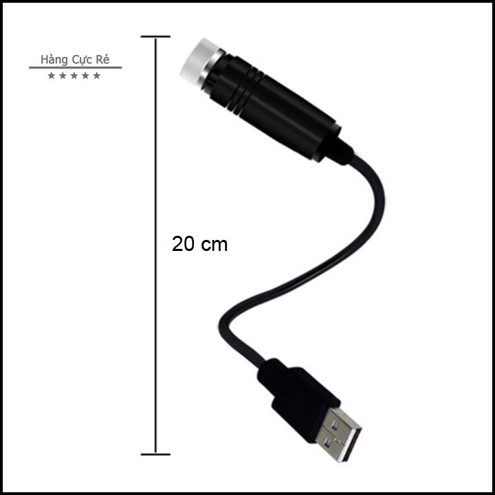 Đèn Lazer cổng USB -  Đa hoa văn – Trang trí nhà cửa ô tô xe hơi siêu đẹp