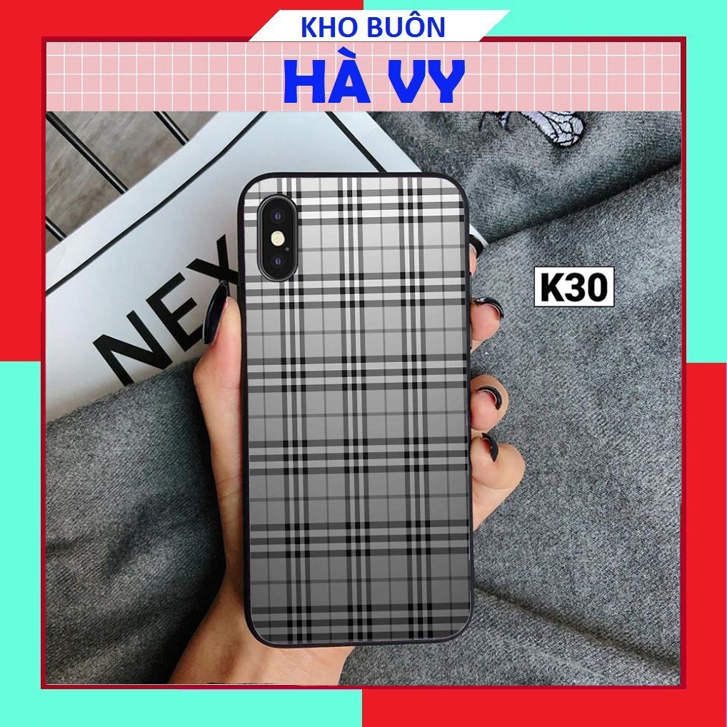 Ốp lưng iphone caro viền dẻo đen lưng cứng 6/6plus/6s/6splus/7/7plus/8/8plus/x/xr/xs/11/12/pro/max/plus/promax