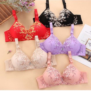 [Có quà tặng] Áo lót nâng ngực không gọng phối ren- Mút mỏng, có size 42- siêu đẹp, thoáng khí, mềm mại- Caliminmax- bra