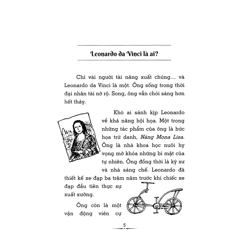 Sách - Chân Dung Những Người Thay Đổi Thế Giới - Leonardo Da Vinci Là Ai?