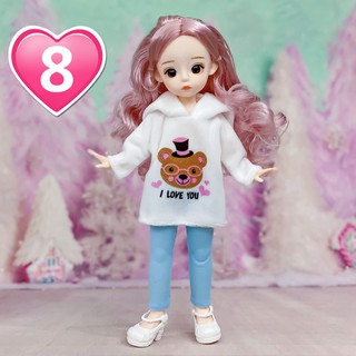 Búp Bê Đồ Chơi 3d Xinh Xắn 30cm