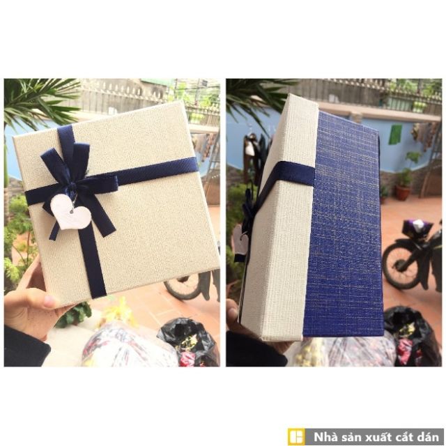 Hộp đựng quà tặng vuông cao cấp kèm hạt xốp hộp đựng quà sinh nhật noel valentin | BigBuy360 - bigbuy360.vn