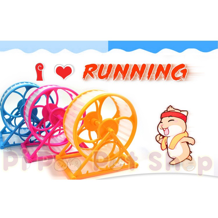 Wheel tesoro vòng chạy cho hamster - Hàng loại 1 an toàn cho bé