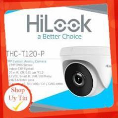 [Mã 154ELSALE2 giảm 7% đơn 300K] Camera Dome HD-TVI hồng ngoại 2.0 Megapixel HILOOK THC-T120-C