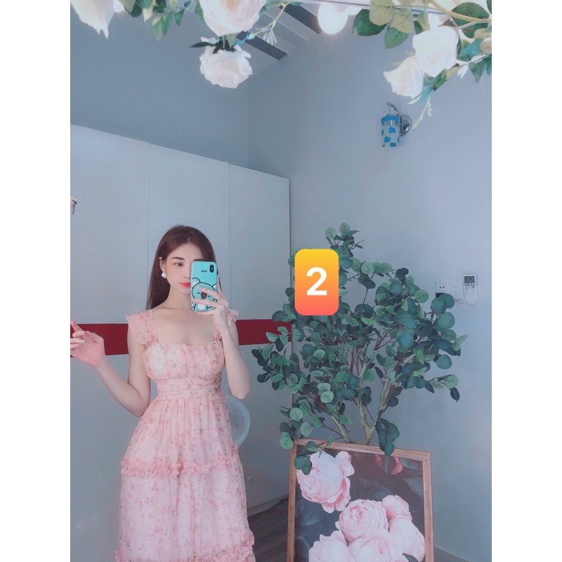 Đầm maxi cánh tiên bo ngực - hình thật | BigBuy360 - bigbuy360.vn