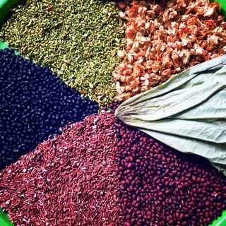 Trà Ngũ cốc thảo dược mix lá sen giảm cân 1,2kg
