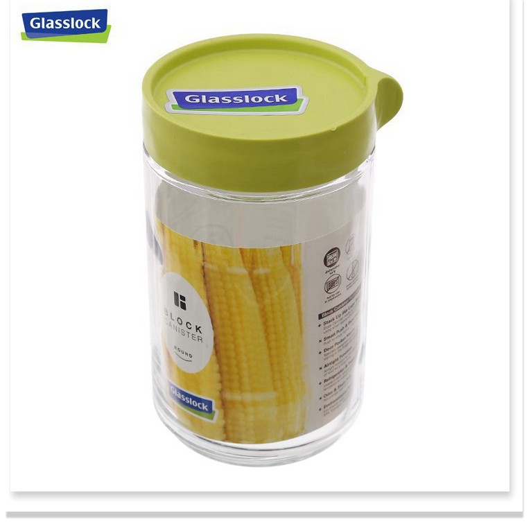 Hũ thủy tinh Glasslock IP608 600ml Hàn Quốc