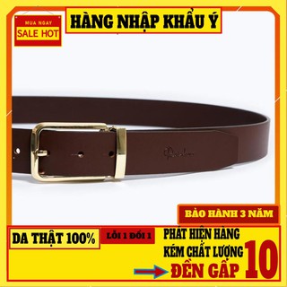 [DA THẬT CAO CẤP] Thắt lưng nam/Thắt lưng da thật nguyên tấm Rainbow 003