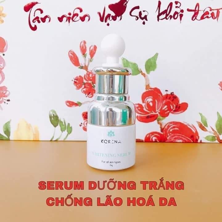 #WHITENING #SERUM  SERUM KORENA - GIỌT NƯỚC THẦN CHO LÀN DA