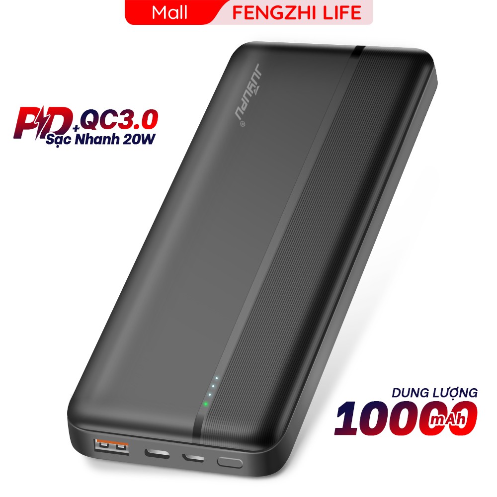 Sạc dự phòng FENGZHI PQ1C sạc nhanh 10000mAh PD QC3.0 20W cho iPhone Samsung OPPO VIVO HUAWEI XIAOMI pin sạc dự phòng