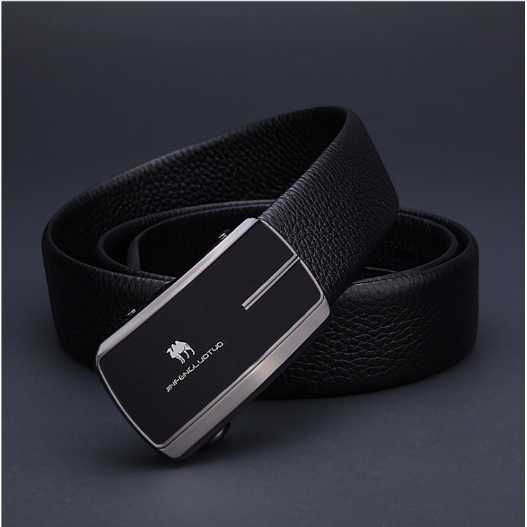 (NEW 2020 Men's Belt) Bảo Hành 2 Năm - Dây Nịt Thắt Lưng Da Bò Thật Cao Cấp A037 Jin - Hàng Nhập Khẩu - Nam Nữ Hà Nội