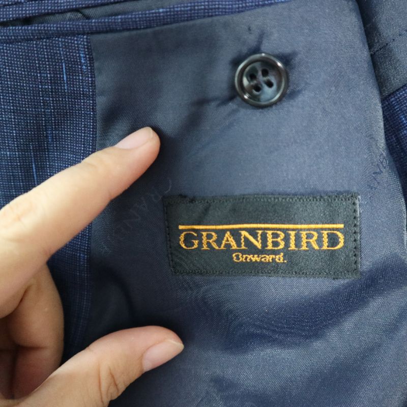 Áo blazer menswear xanh