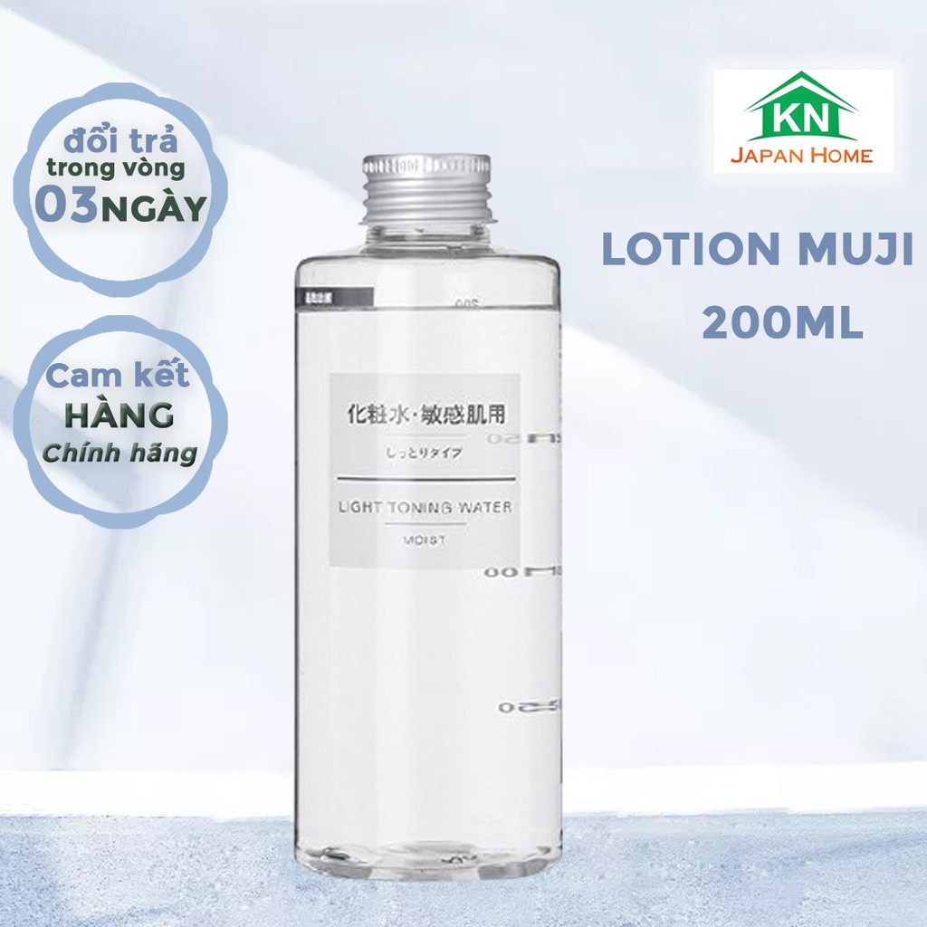 (Bill) Nước hoa hồng Muji high moisture 200ml