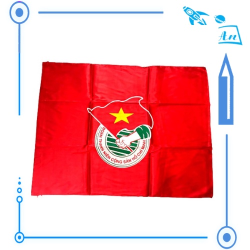 Cờ Đoàn, lá cờ Đoàn thanh niên size 70x100cm