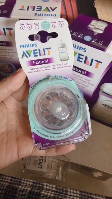 Núm ty thiết kế tự nhiên Philips Avent