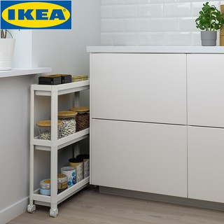 [Freeship] KỆ ĐẨY 3 TẦNG VESKEN IKEA Cao cấp - Kệ đựng đồ có bánh xe tiện dụng - KD001 SALE A C