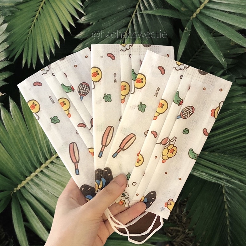 Khẩu trang Họa tiết LINE cute (Made in Vietnam) | BigBuy360 - bigbuy360.vn