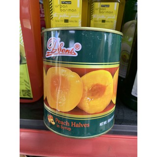 🍑PHA CHẾ🍑Đào tươi ngâm Dbent - 850ml