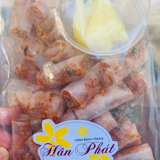 BÁNH TRÁNG CUỘN Thập cẩm CHẤM BƠ
