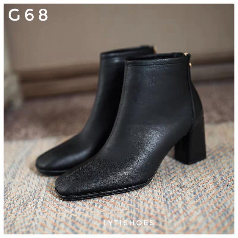 boots da nữ cổ thấp 7cm G68