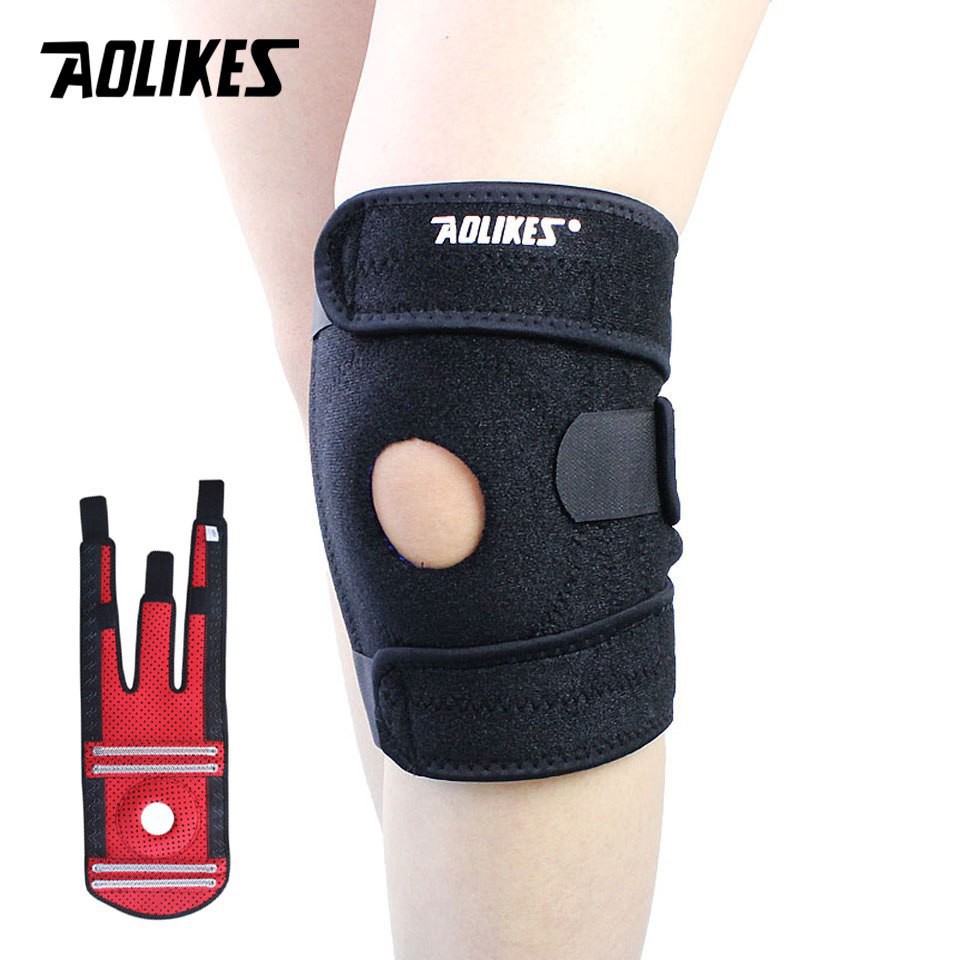 Bó gối thể thao - Bảo vệ đầu gối Aolikes AL7912 chính hãng chắc chắn thoáng khí - Fbsport