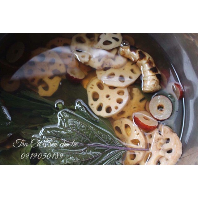 Trà sen giảm ho cho bé (gói dùng thử)