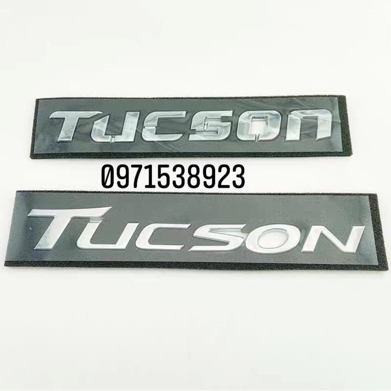 Logo chữ nổi huyndai tucson xịn chính hãng