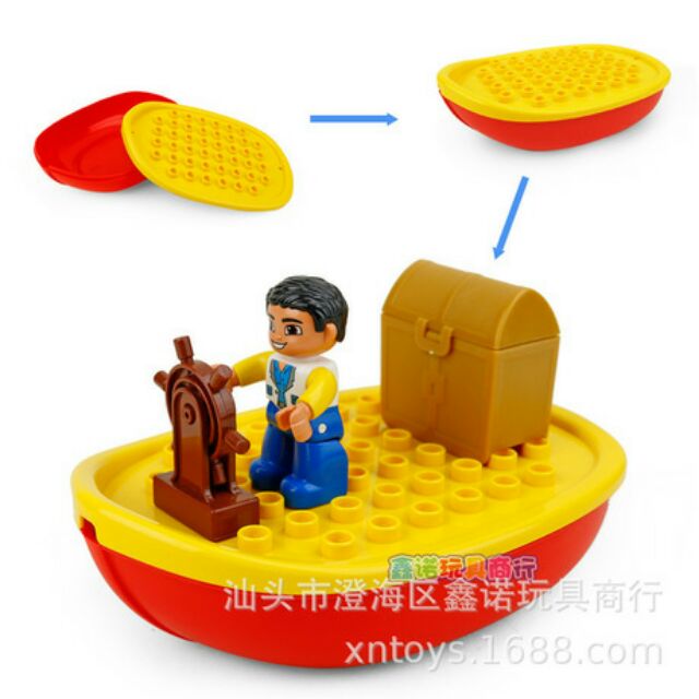 Lắp ráp con thuyền