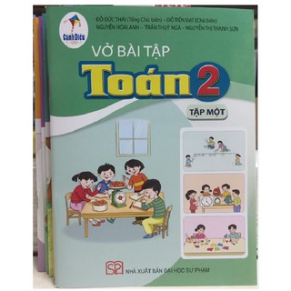 Bộ Vở bài tập lớp 2 - thuộc bộ sách giáo khoa lớp 2 Cánh Diều - 11 cuốn