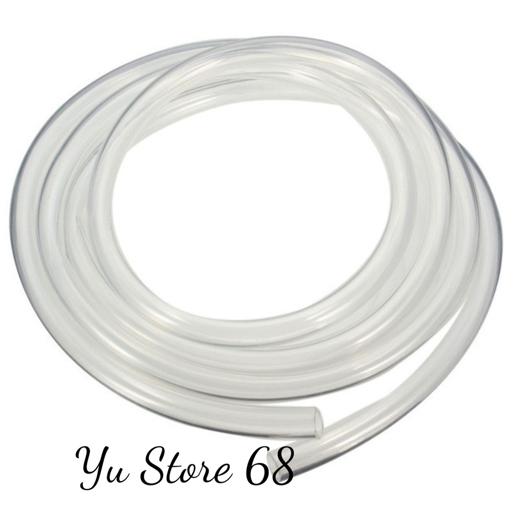 (Freeship) Ống Nhựa dẻo trong xuất phi : 6; 8; 10 bán theo mét (tính vòng trong)