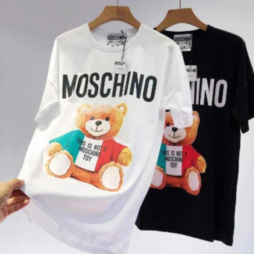 Áo thun, áo phông mochino hình gấu hot nhất hiện nay !