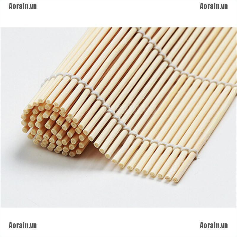 Thảm Cuộn sushi Bằng Tre Kích Thước 24X24Cm