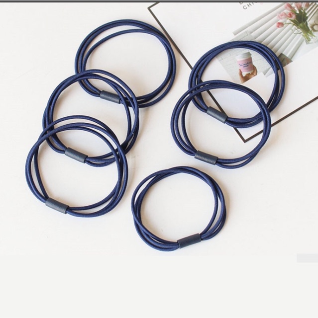 Dây Buộc Tóc Trơn 5k/ 1 dây. PK163
