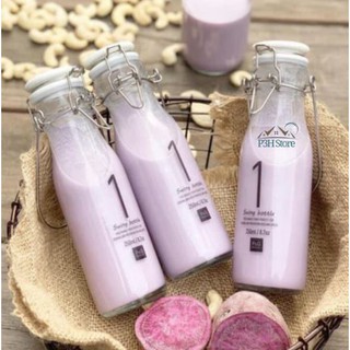 Chai thủy tinh có tay xách Lock&Lock Swing Bottle có nắp đậy bằng sứ