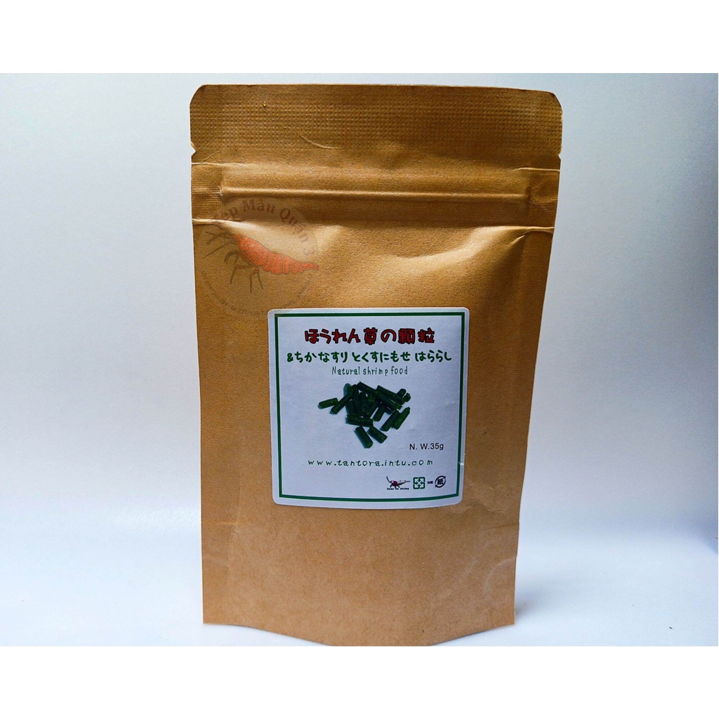 THỨC ĂN CHO TÉP CẢNH - RAU BINA (35G)