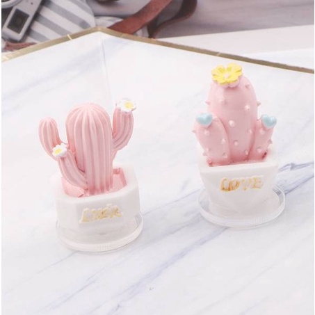 Set Chậu Xương Rồng Mini Dễ Thương Trang Trí Taplo Oto
