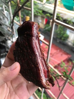 Thịt lợn gác bếp Tây Bắc