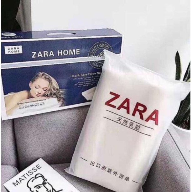 GỐI ZARA CAO SU NON KHÔNG HỘP