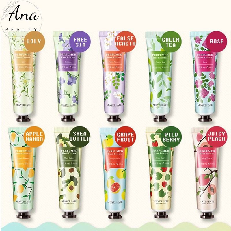 Kem dưỡng da tay Maycreate mềm mịn nội địa Trung chính hãng 30g