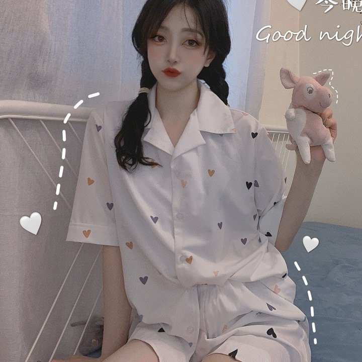 Bộ đồ ngủ nữ mùa đông áo - quần dài, ngắn tay - chân , pijama mặc nhà ngựa vằn dễ thương | iBra's store