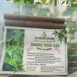 10 Thanh Nhang Ngải Cứu Bình Trí Thiện (100% tự Nhiên)